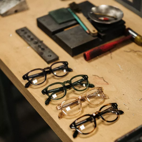 Edwardson Eyewear - Acetate frames Quality - Hand crafted in Japan